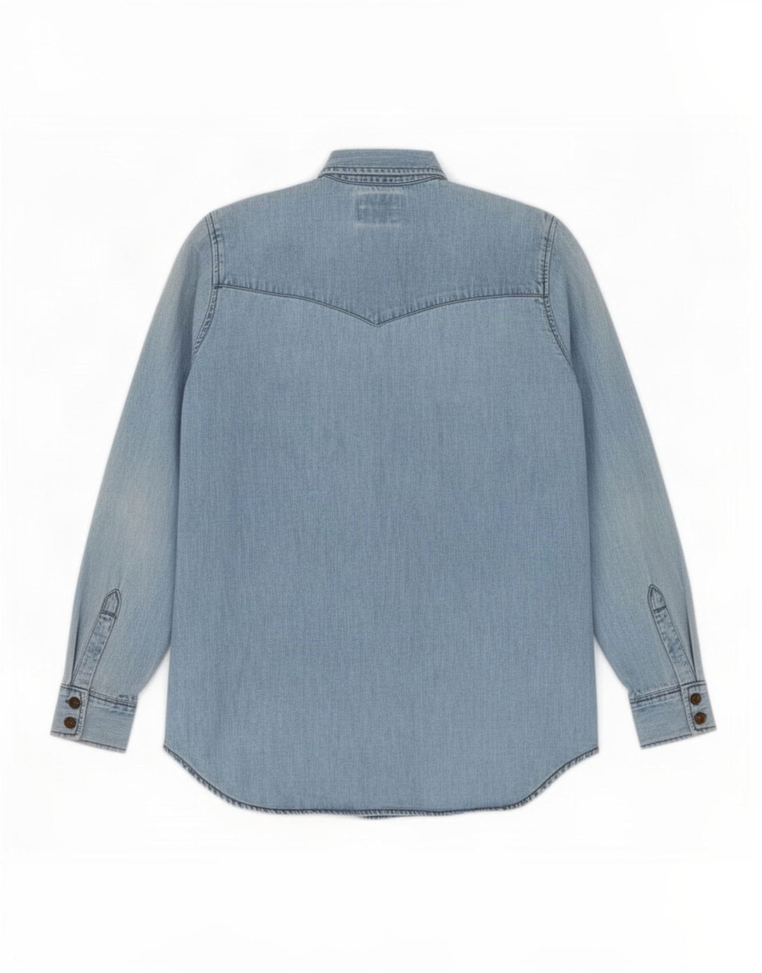 Levi's herreskjorte mellemblå bomuld