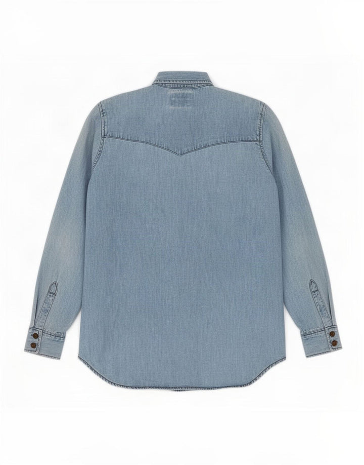 Levi's herreskjorte mellemblå bomuld