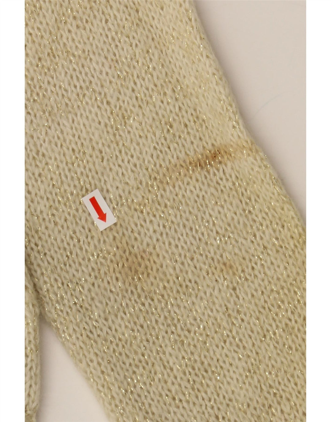 VINTAGE Womens Boat Neck Jumper Sweater IT 46 Large Off White Vintage Vintage and Second-Hand Vintage from Messina Hembry 