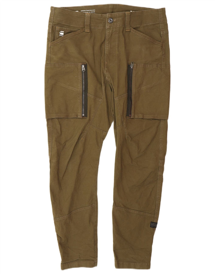 G-STAR Herre Slim Cargo Bukser W34 L32 Khaki Bomuld
