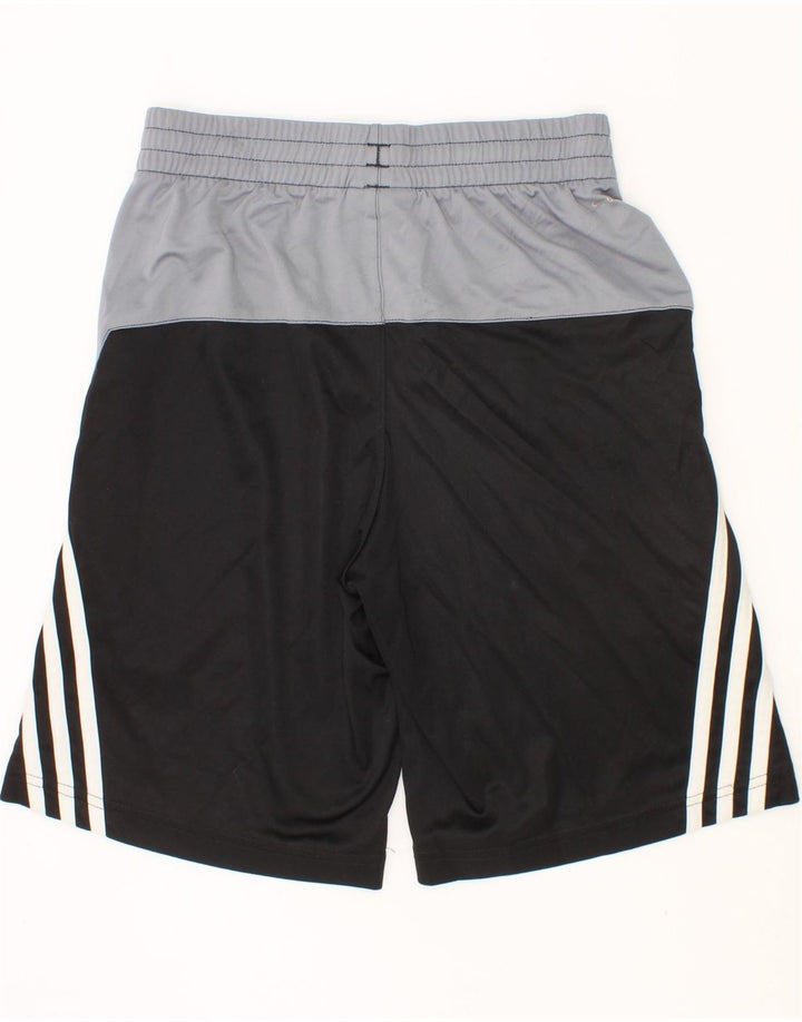 ADIDAS Drenge Sportshorts 7-8 år Small Black Colourblock Polyester