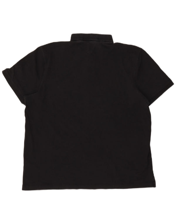 Abercrombie & Fitch herre poloshirt 2XL sort bomuld