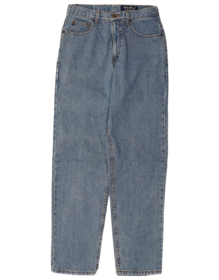 EDDIE BAUER koniske jeans til kvinder US 8 Medium W28 L31 Blå Bomuld