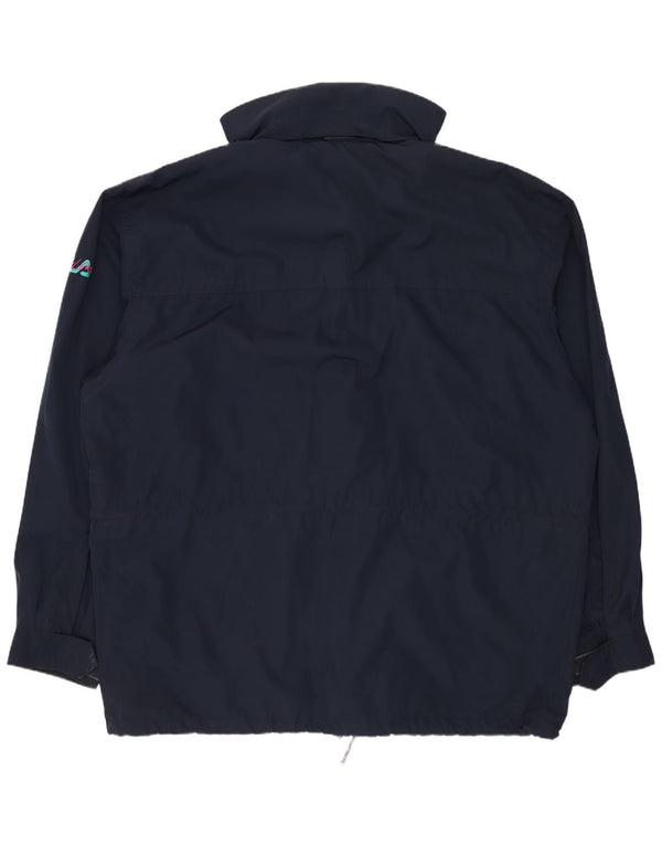 Fila Herre Hooded Utility Jacket IT 56 3XL Navy Blue Polyester