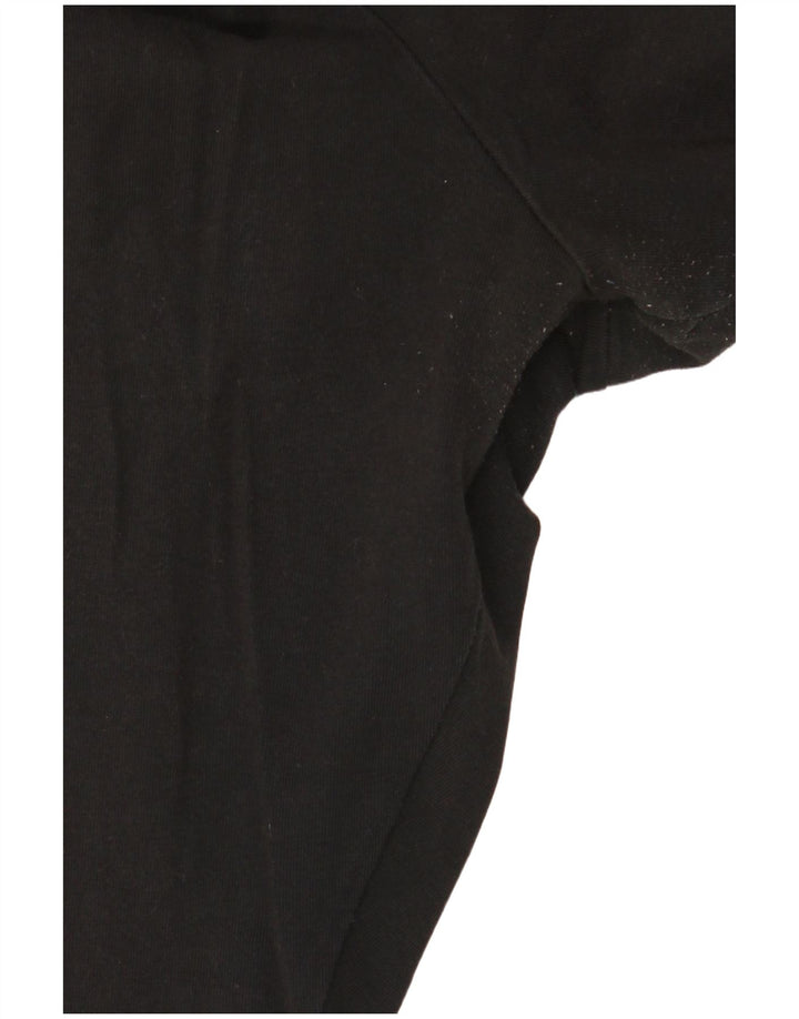 ADIDAS Grafiske Leggings til kvinder UK 18 XL Sort bomuld