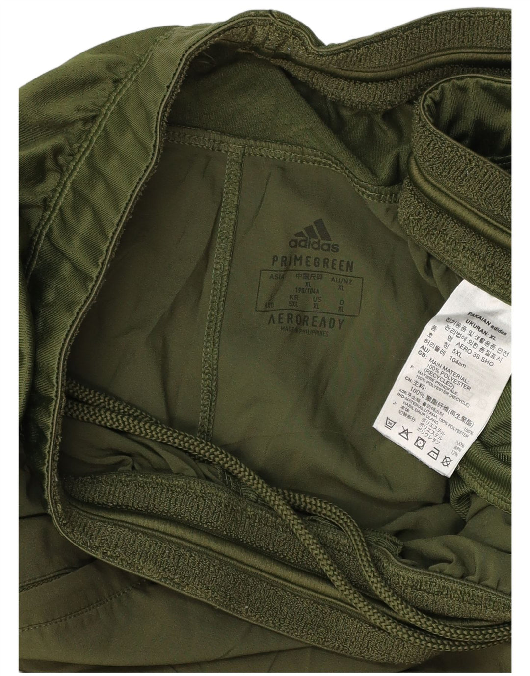 ADIDAS Aeroready Sportsshorts til mænd XL Grøn polyester