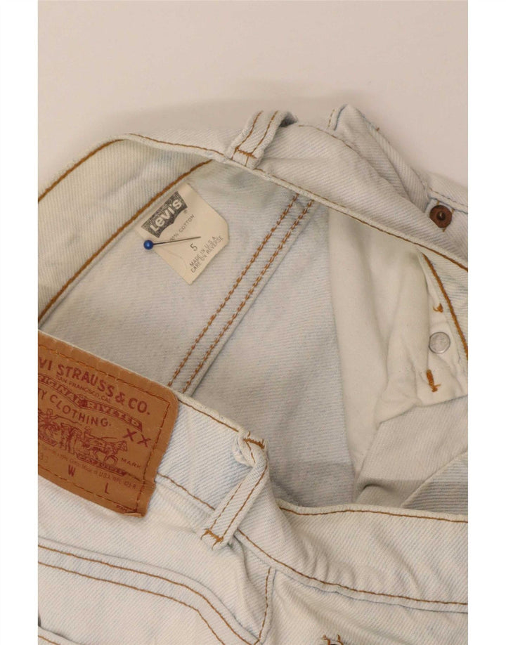 Levi's Womens 550 denimshorts US 5 Small W25 Blue Cotton