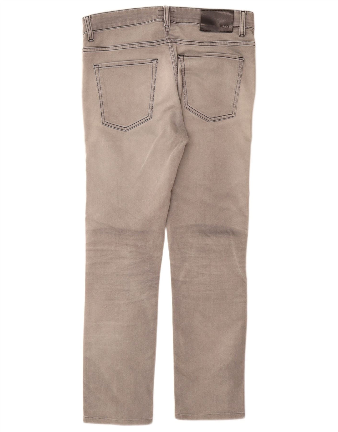 HUGO BOSS Slim Jeans til mænd W31 L29 Grå Bomuld