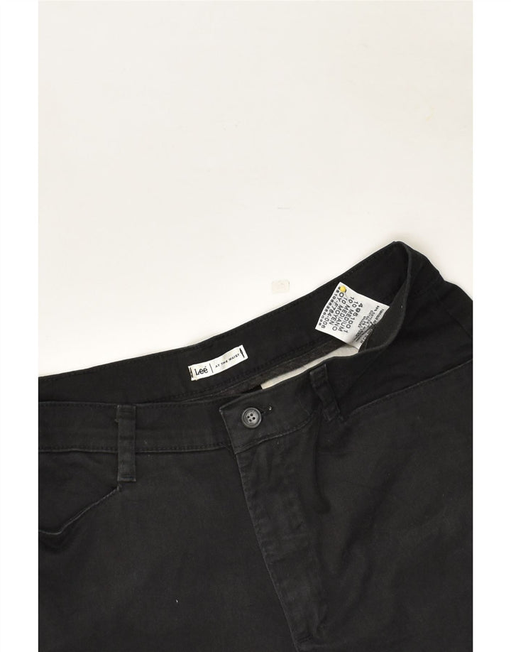 LEE Womens Tapered Jeans US 10 Large W30 L29 Black Cotton | Vintage Lee | Thrift | Second-Hand Lee | Used Clothing | Messina Hembry 
