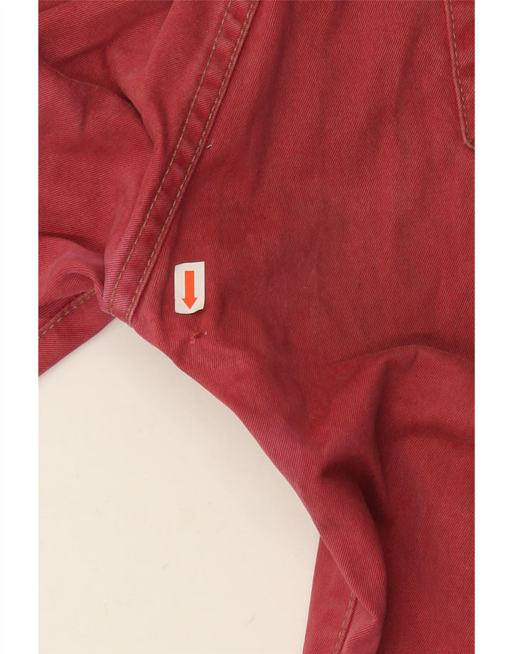 Levi's Herre 401 lige jeans W31 L26 rød bomuld