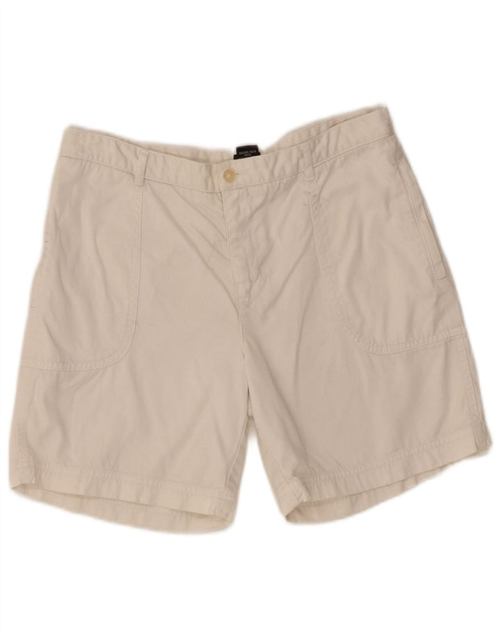Calvin Klein Chino Shorts til kvinder US 6 Medium W28 Off White Bomuld
