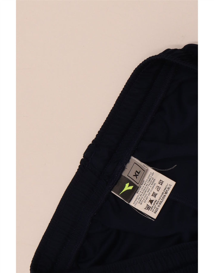 Diadora drenge sportsshorts 11-12 år XL marineblå polyester