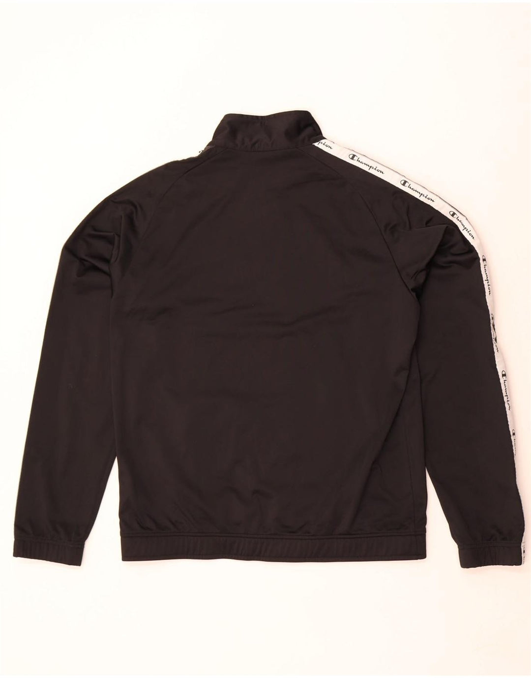 Champion Herre grafisk træningsdragt Topjakke XL Sort Colourblock Polyester