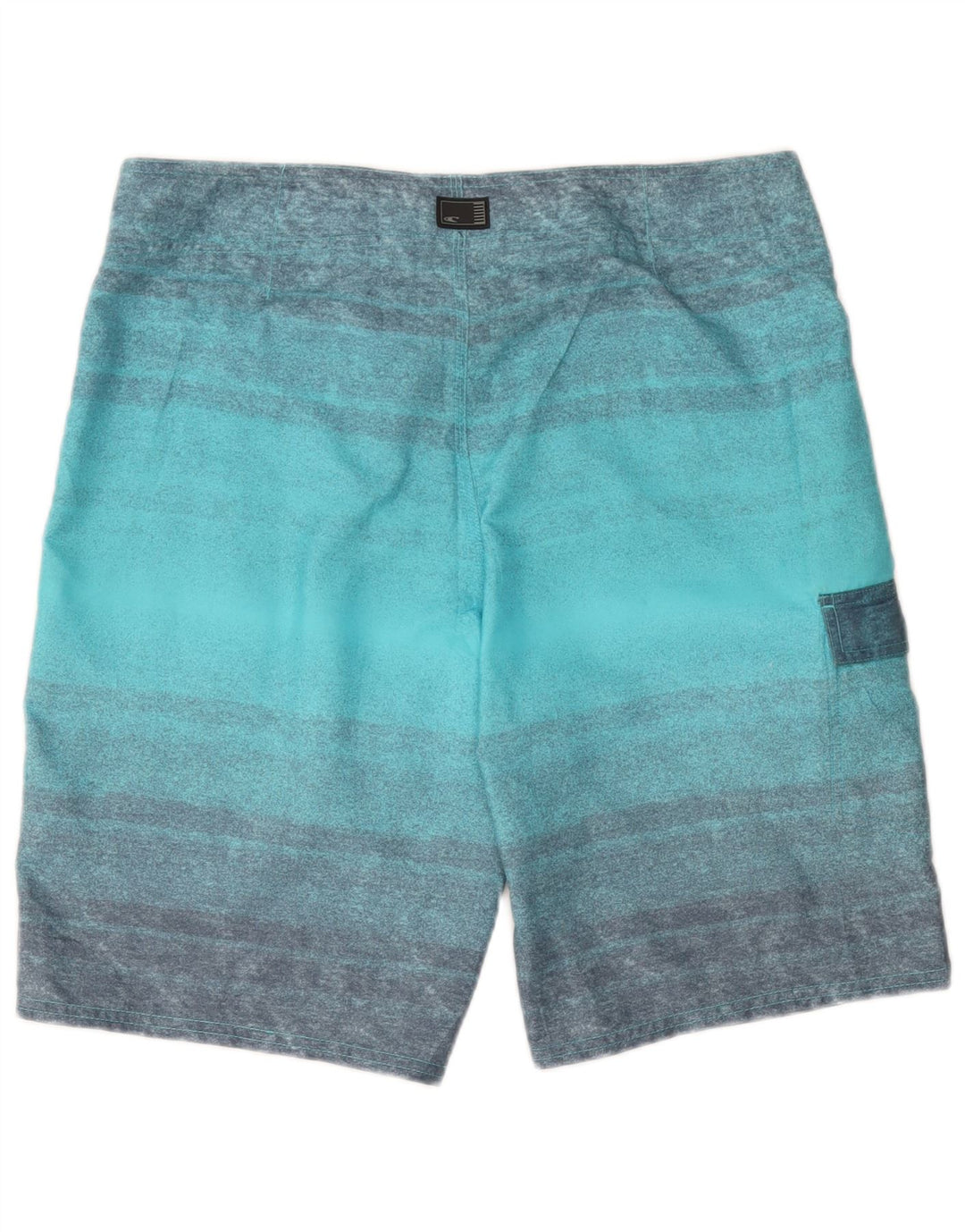 O'Neill Badeshorts til mænd Medium turkis stribet polyester