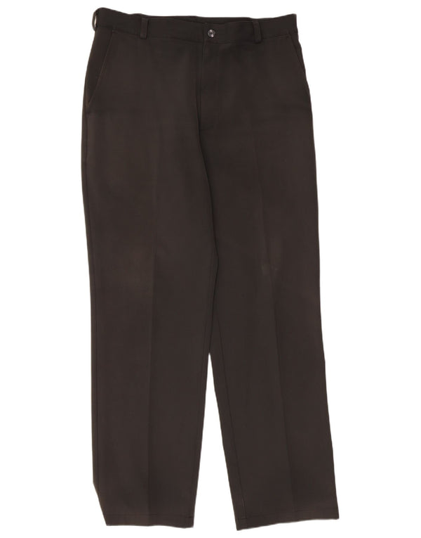 Nike Straight Chino-bukser til mænd W34 L32 Sort polyester