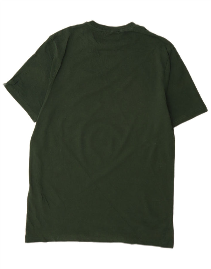 Lyle & Scott Herre T-shirt Top Lille grøn bomuld