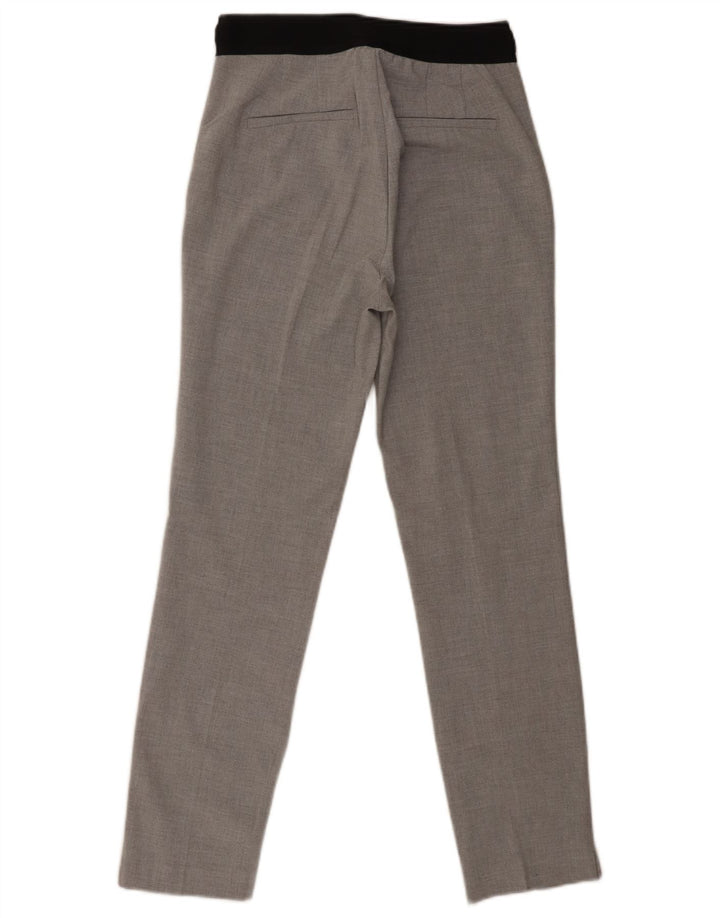 Zara Slim Chino Bukser Small W26 L27 Grå polyester