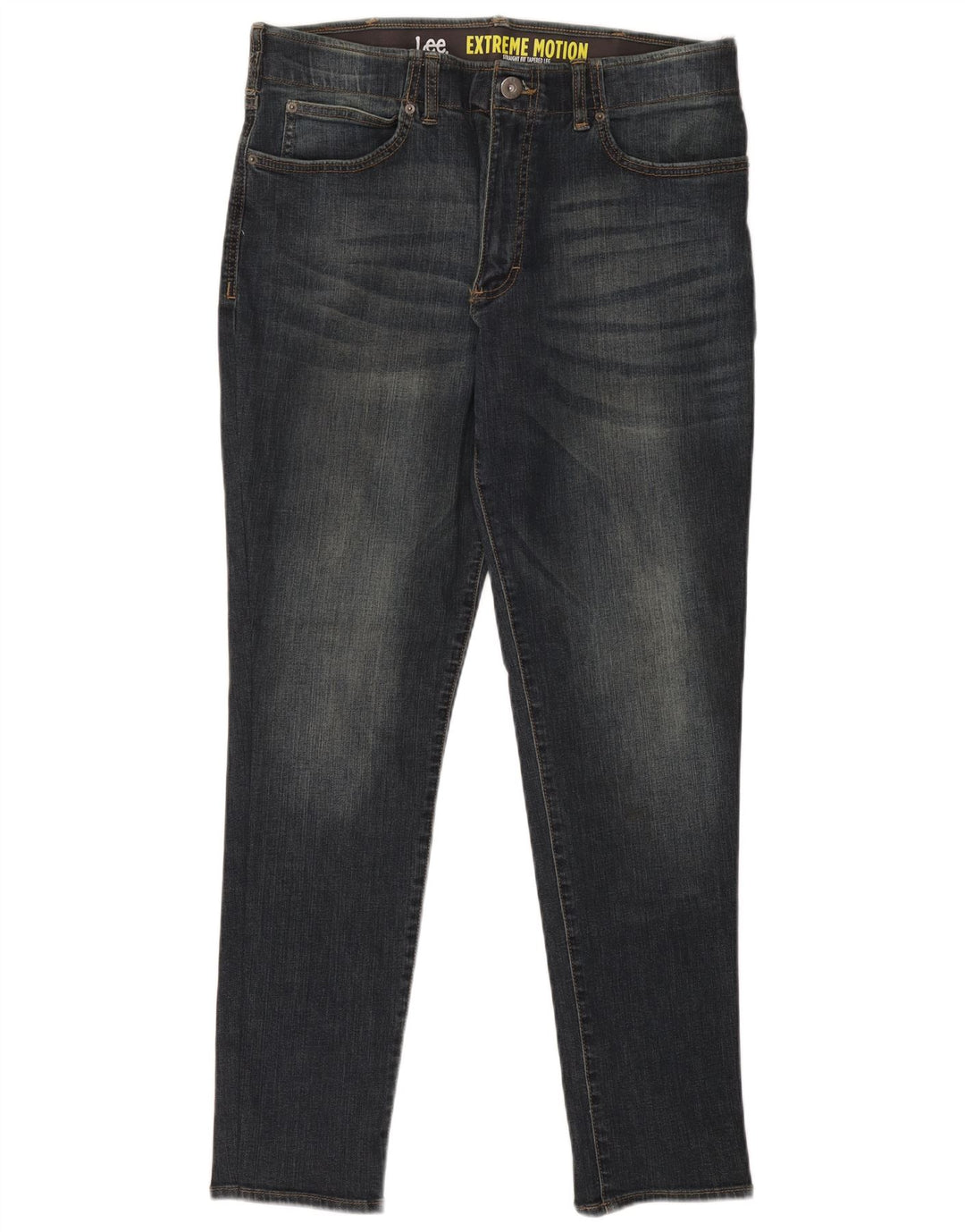 Lee Mens Modern Series Slim Jeans W36 L32 Marineblå Bomuld