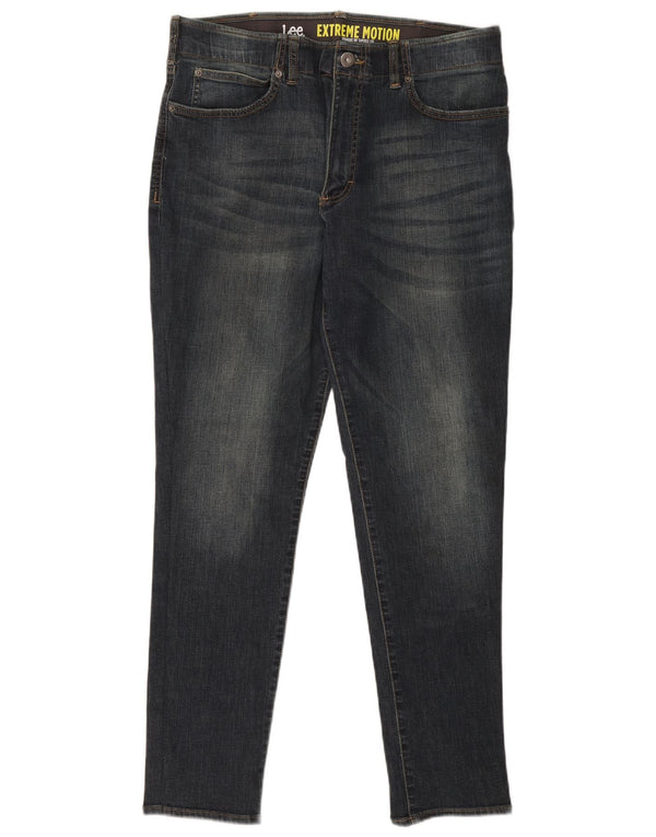 Lee Mens Modern Series Slim Jeans W36 L32 Marineblå Bomuld