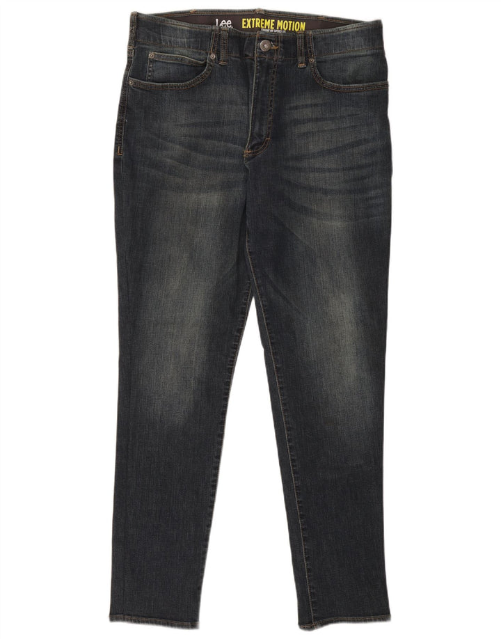 Lee Mens Modern Series Slim Jeans W36 L32 Marineblå Bomuld