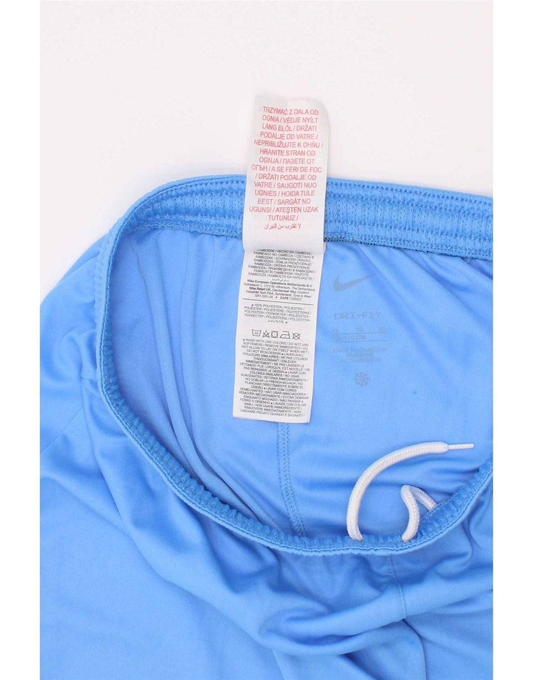 Nike drenge Dri Fit sportsshorts 13-14 år XL blå polyester