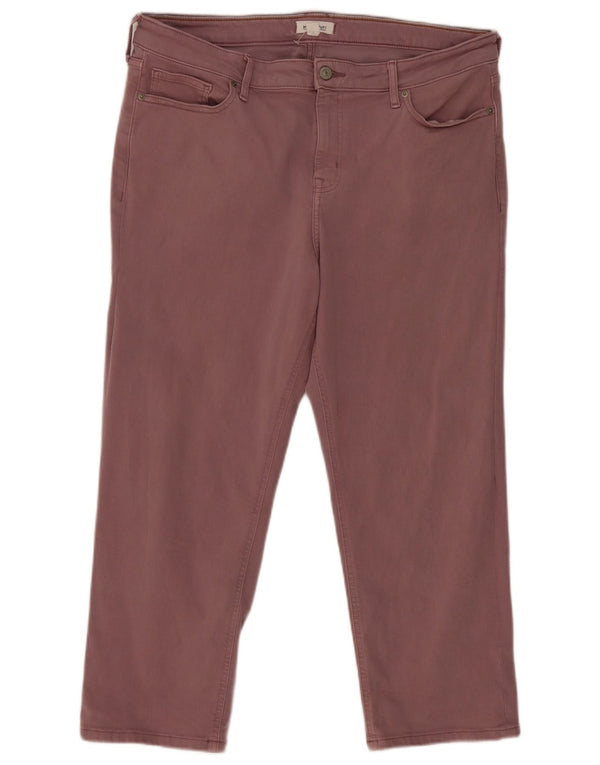 White Stuff Womens Cropped Jeans UK 18 XL W38 L25 Lilla