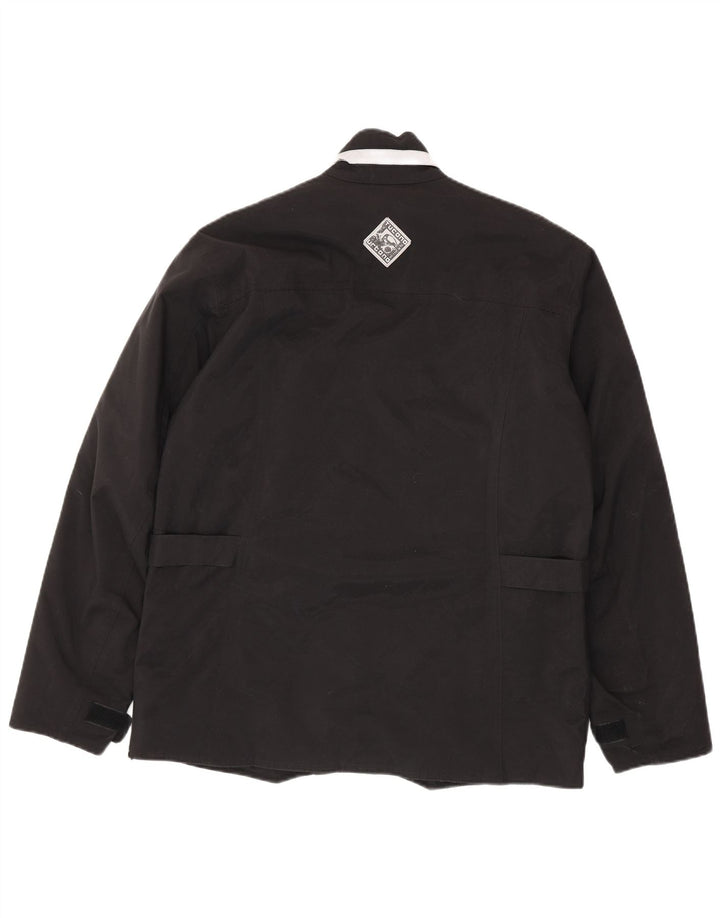 Tucano Urbano Herre Utility Jacket UK 36 Small Black Nylon