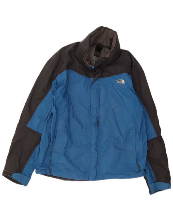 The North Face Regnjakke til mænd UK 38 Medium Blue Colourblock