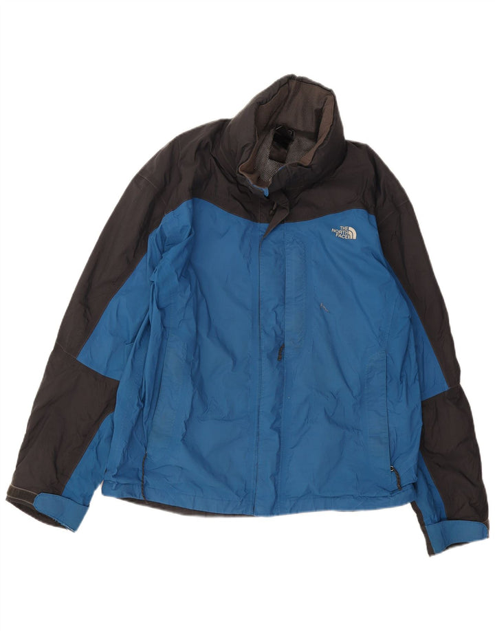 The North Face Regnjakke til mænd UK 38 Medium Blue Colourblock