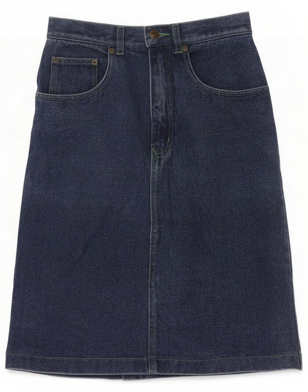 Vintage Dame Denim Nederdel Small W26 Blue