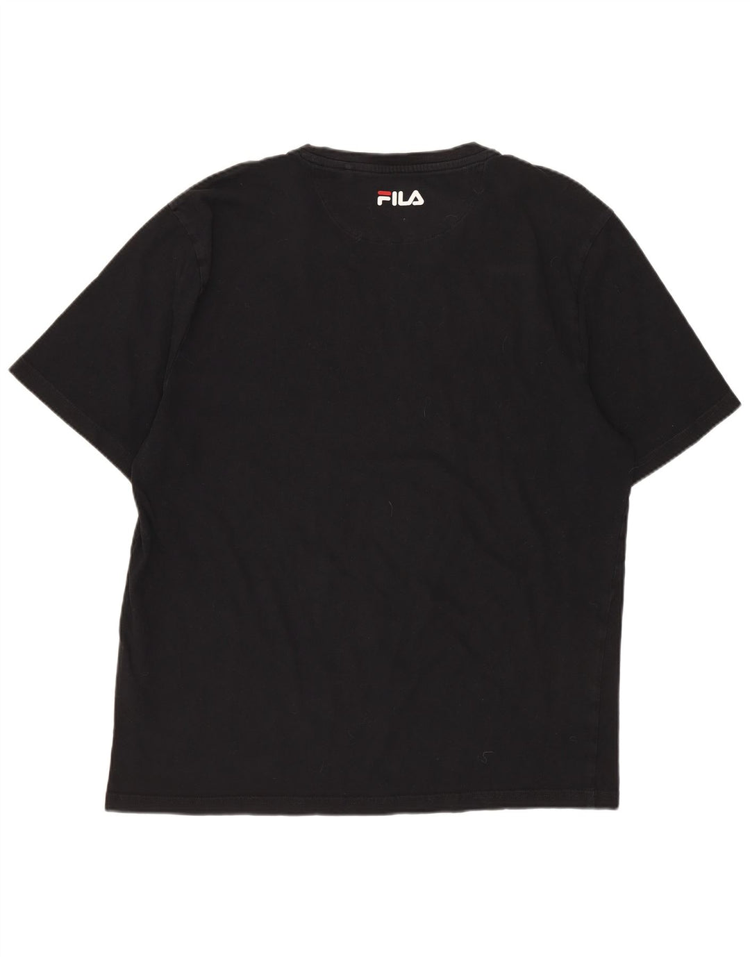 FILA Herre Grafisk T-Shirt Top Stor Sort