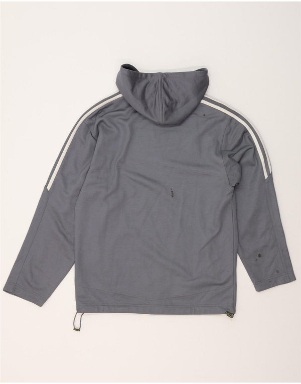 ADIDAS Hættetrøje til mænd UK 34/36 Small Grey