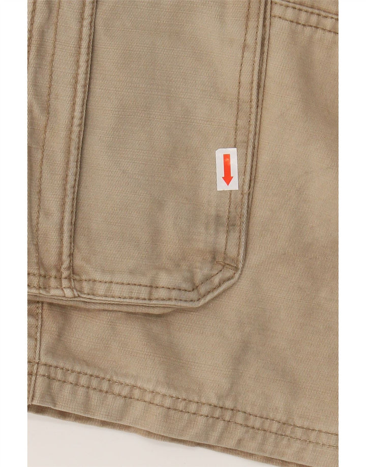 MOUNTAIN WAREHOUSE Herre Cargo Shorts W38 XL Beige Bomuld