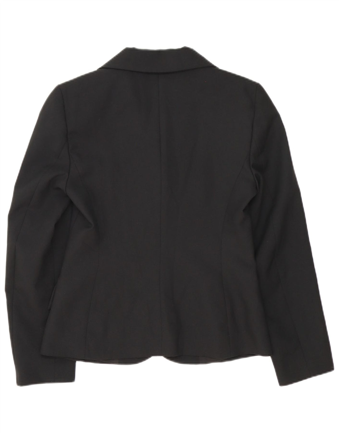 Benetton Dame 3-knaps blazerjakke IT 42 Medium Sort Polyester