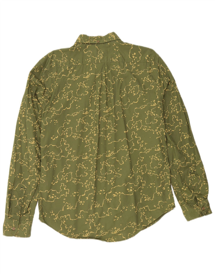 Levi's Herre Slim Fit skjorte Stor grøn Camouflage Bomuld