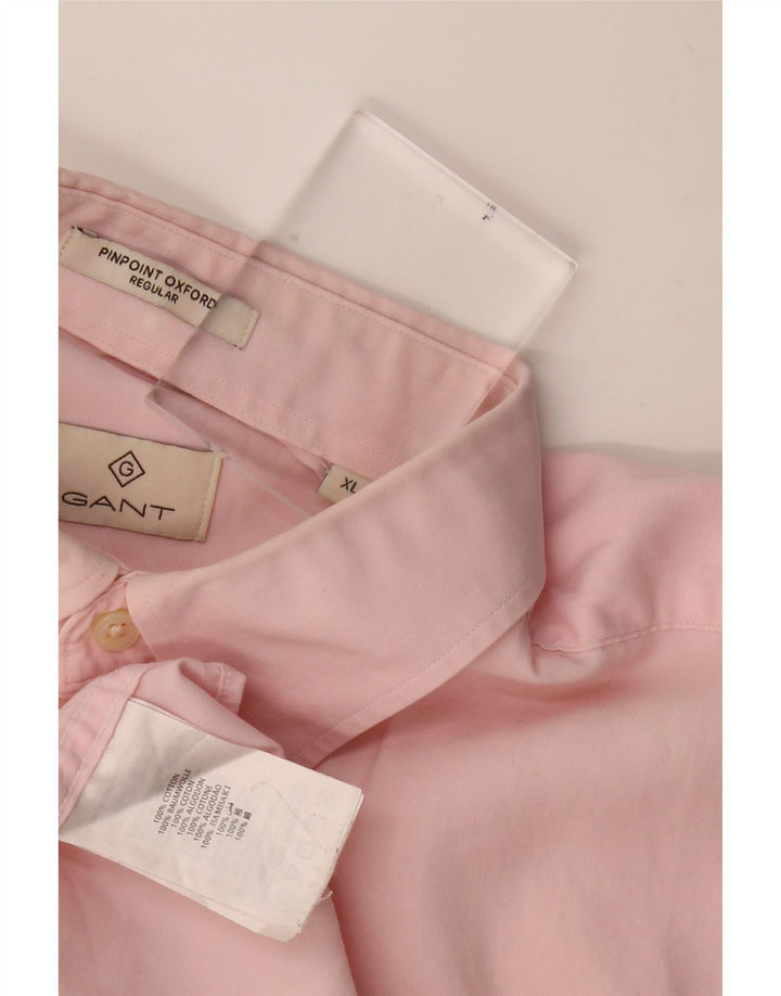 GANT Herre Regular Fit skjorte XL Pink Bomuld