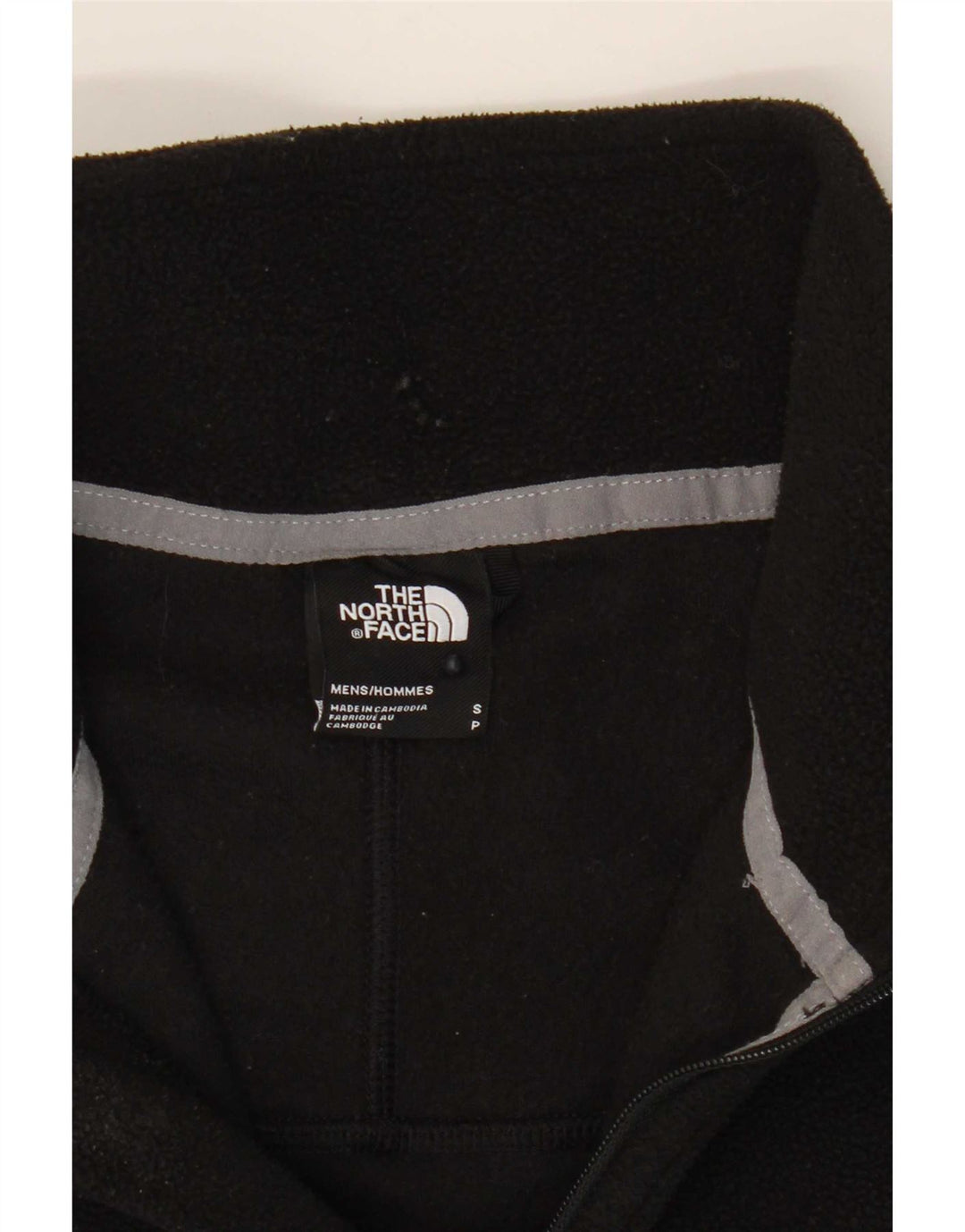 The North Face Herre lynlåshals Fleece Jumper lille sort polyester