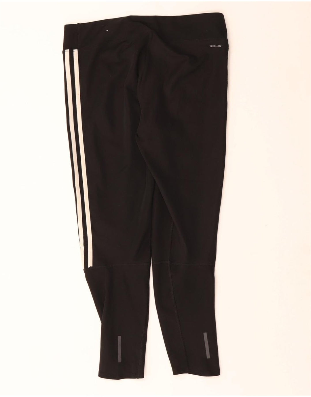 ADIDAS Womens Climalite Leggings UK 12/14 Medium Black Polyester