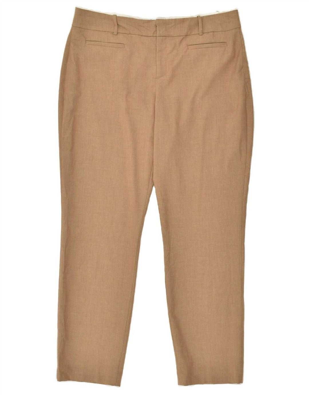 CALVIN KLEIN Womens Tapered Casual Trousers US 14 XL W34 L30 Brown | Vintage Calvin Klein | Thrift | Second-Hand Calvin Klein | Used Clothing | Messina Hembry 