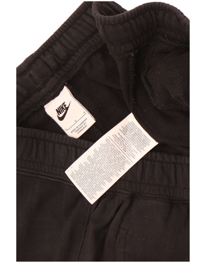 Nike sportsshorts til mænd, store sorte bomuld