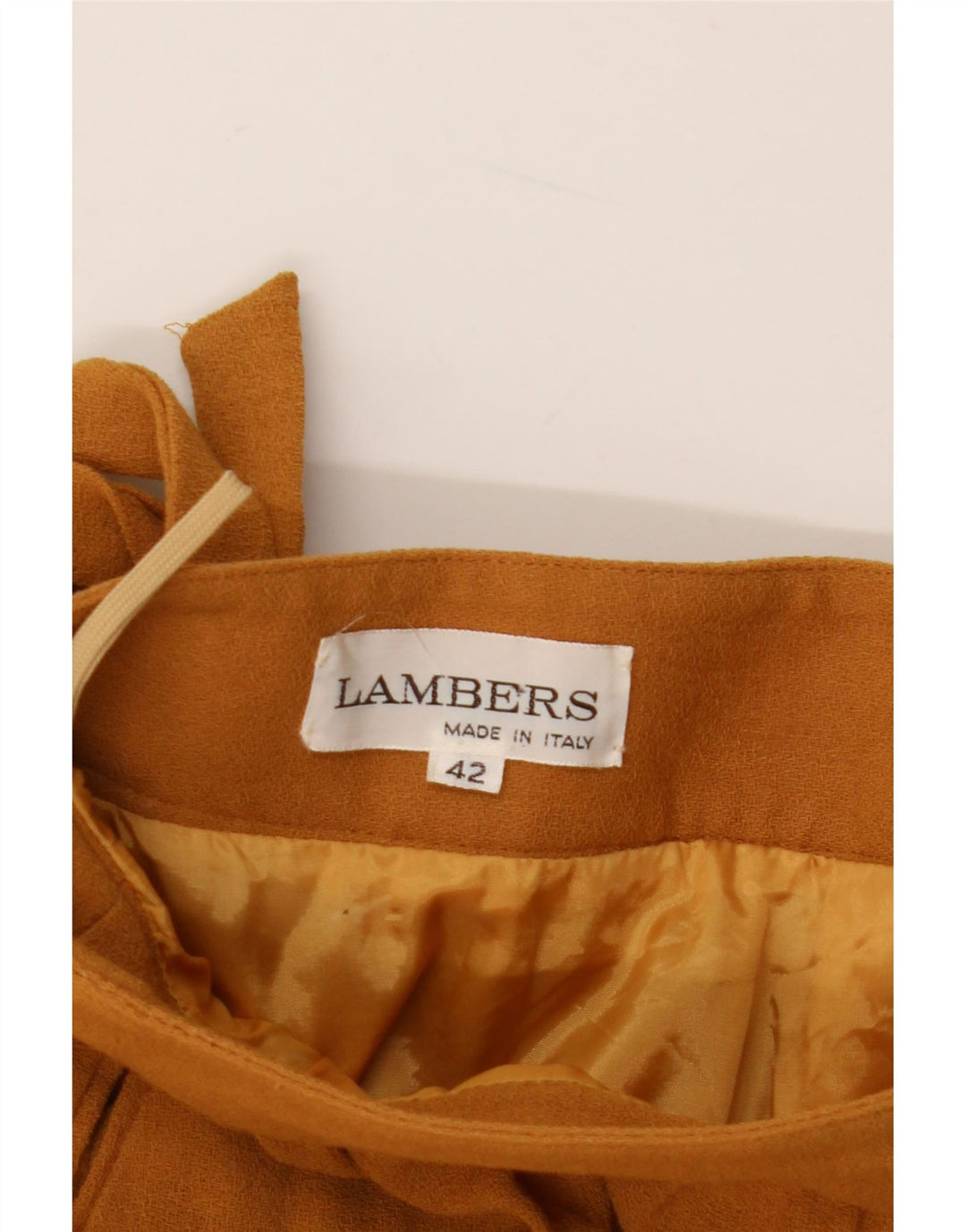 LAMBERS Midi-nederdel til kvinder IT 42 Medium W28 Brun