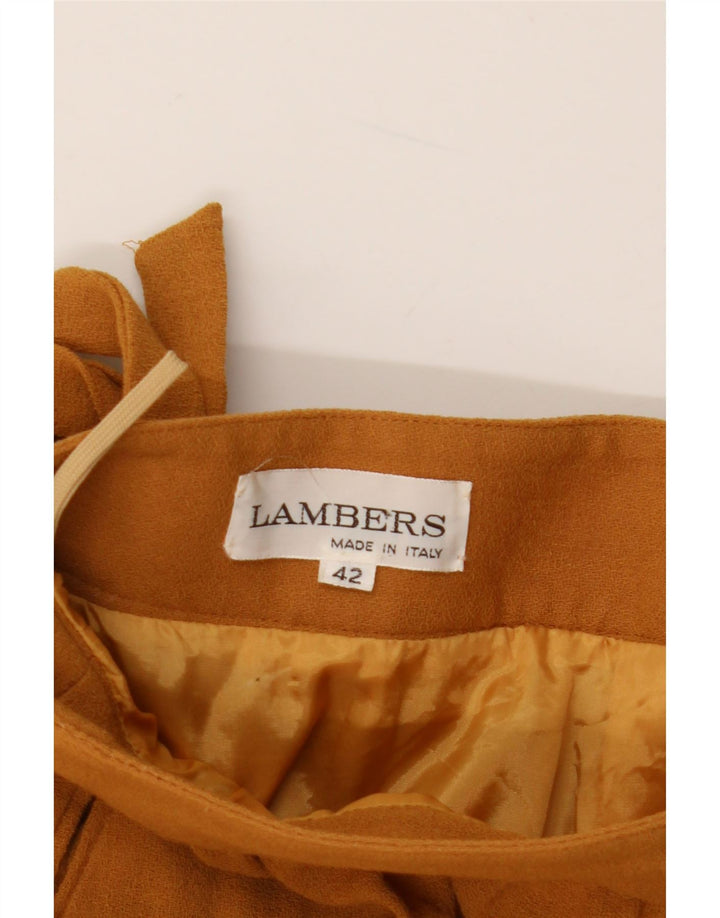 LAMBERS Midi-nederdel til kvinder IT 42 Medium W28 Brun