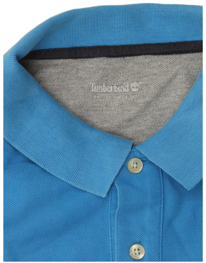 Timberland herre poloskjorte stor blå