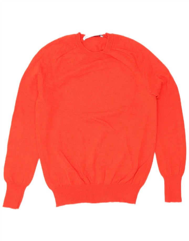 Zara Dame sweater med rund hals DK 10 Lille rød uld