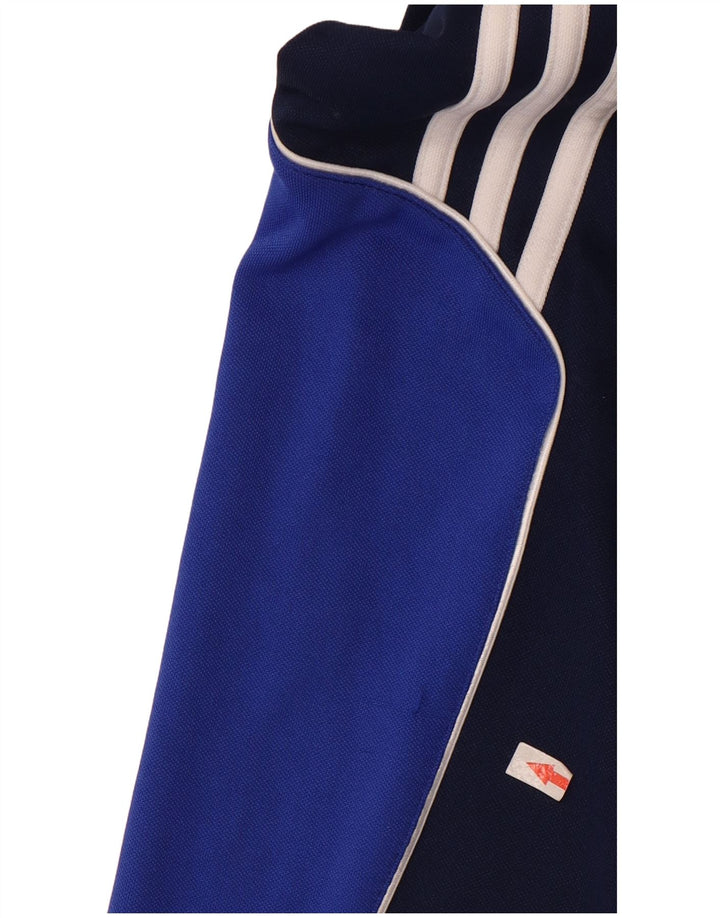 Adidas Herre Climalite træningsdragt Bukser Medium Navy Blue Colourblock