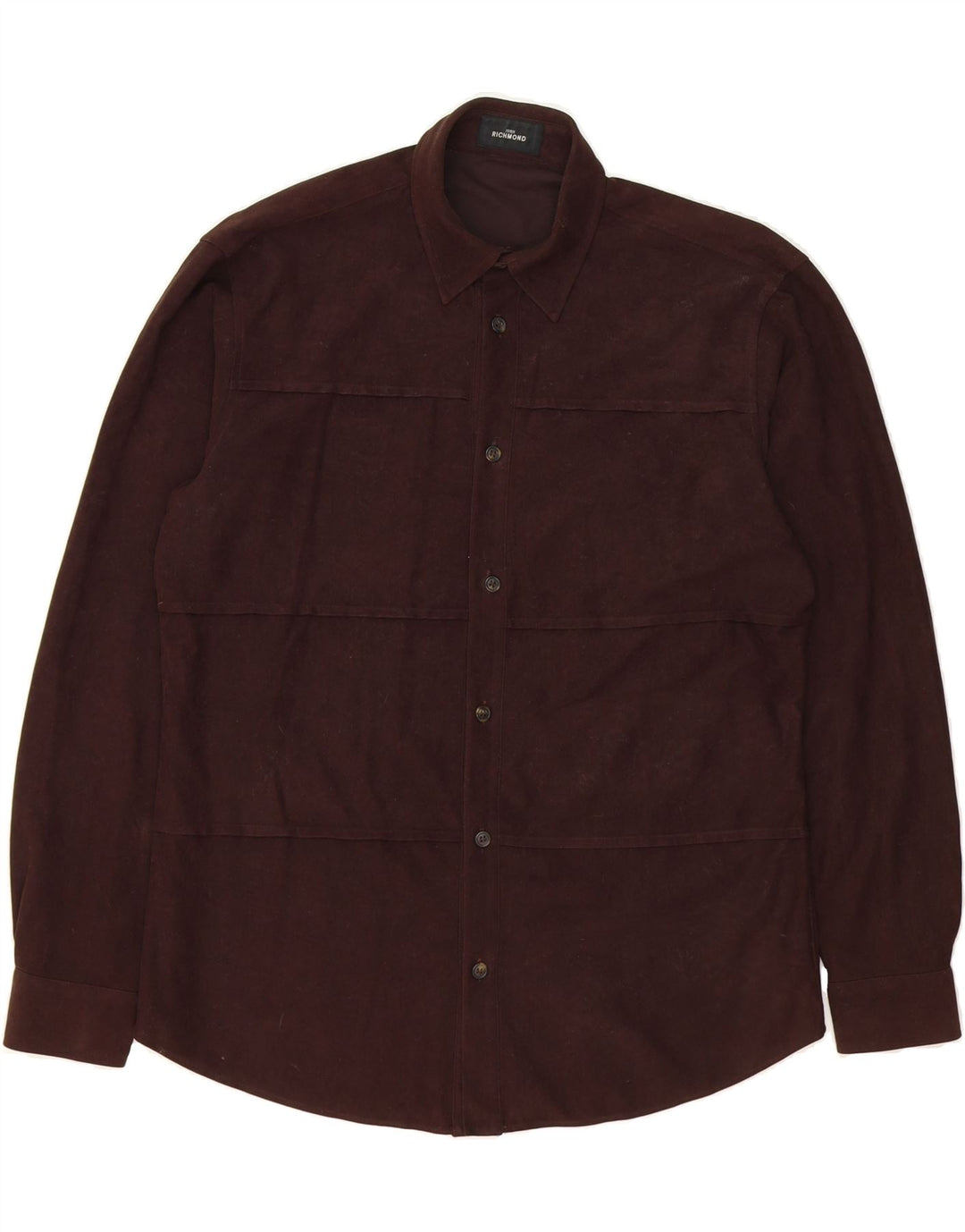 RICHMOND Womens Shirt UK 20 2XL  Brown Vintage Richmond and Second-Hand Richmond from Messina Hembry 
