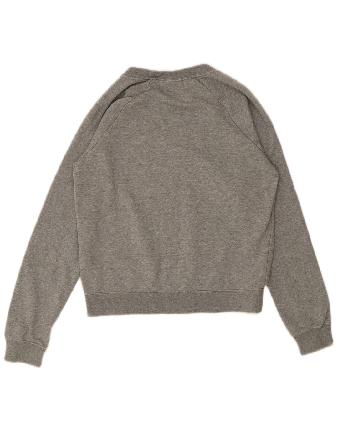 Nike Dame Sweatshirt Jumper UK 6 XS Grå Bomuld