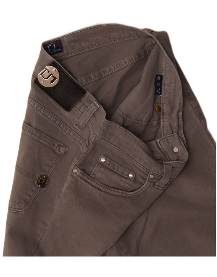 TRUSSARDI Lige fritidsbukser til kvinder W27 L31 Grå