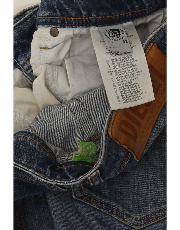 Diesel Herre Skinny Jeans W33 L30 Blå Bomuld