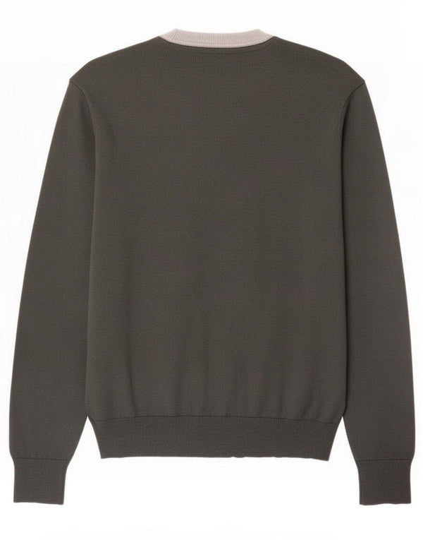 Timberland Herre trøjetrøje med rund hals Medium Grøn Colourblock Bomuld